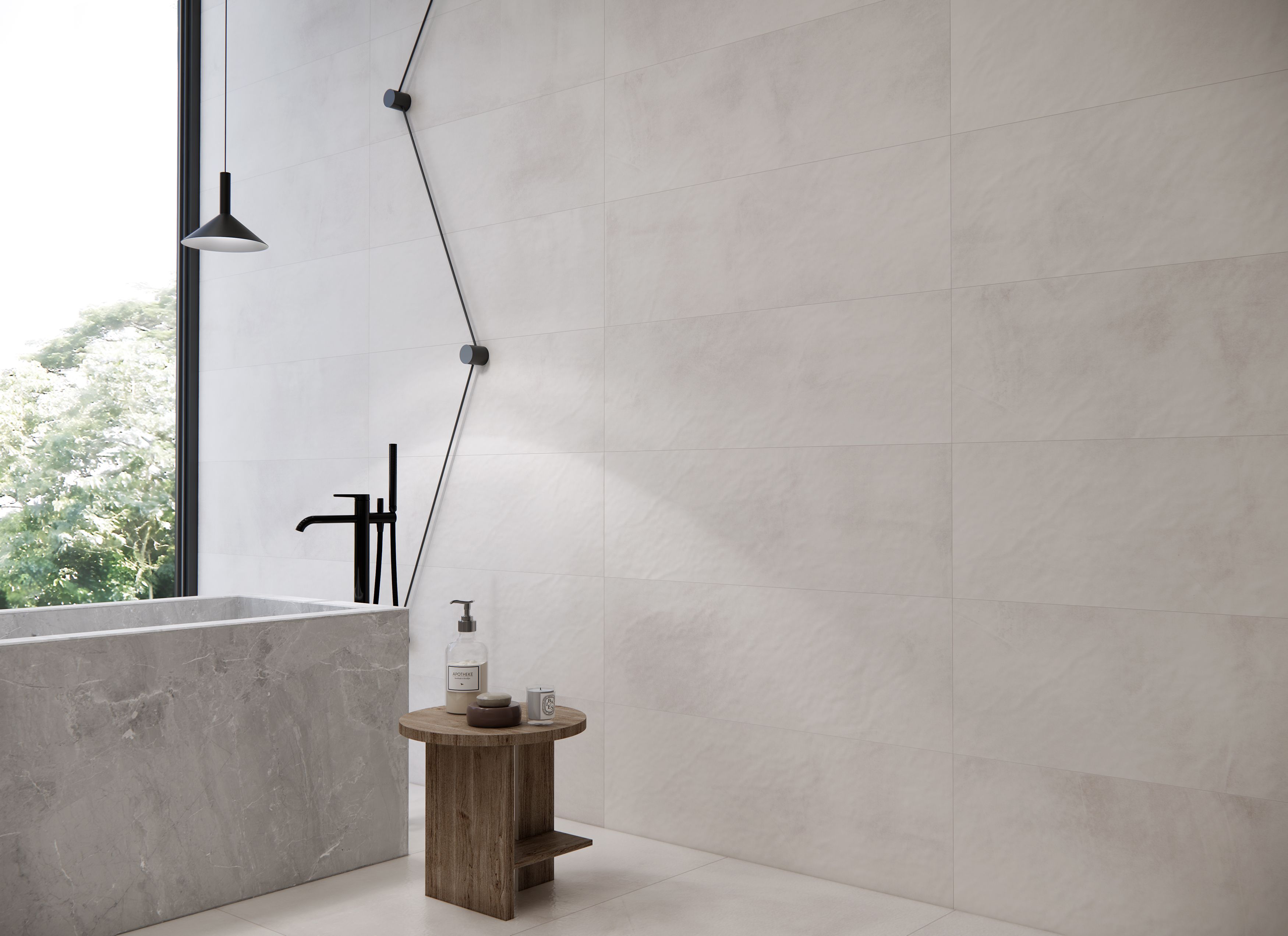 869 На стену Континуум/Continuo Айвори 32.5x100 - фото 4