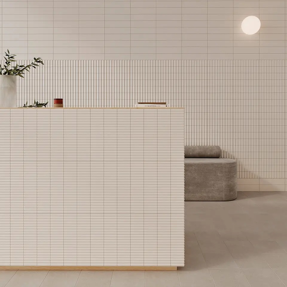 131619 На стену Twin Peaks Liso XL Celadon Green 7.5x30 - фото 11