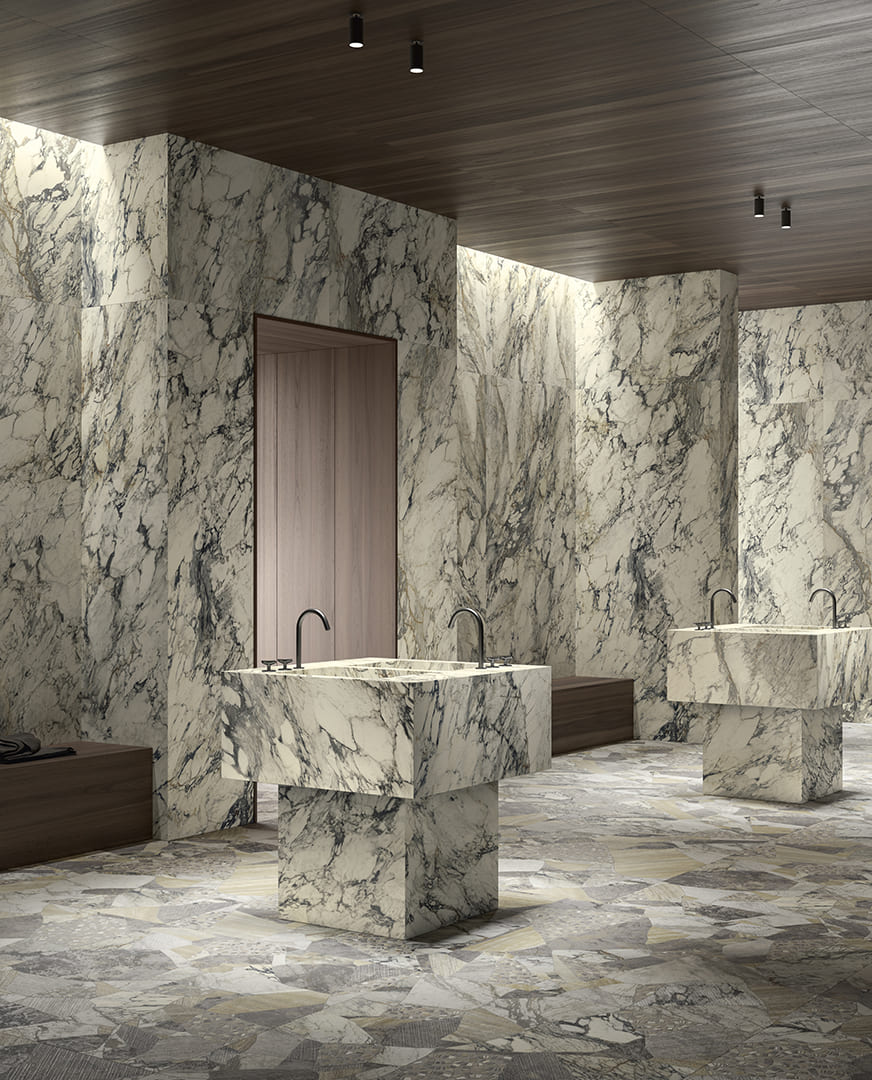 GCME10R На пол HME Marble Edition 10 Van Gogh White Rett Hard 60x120 - фото 36