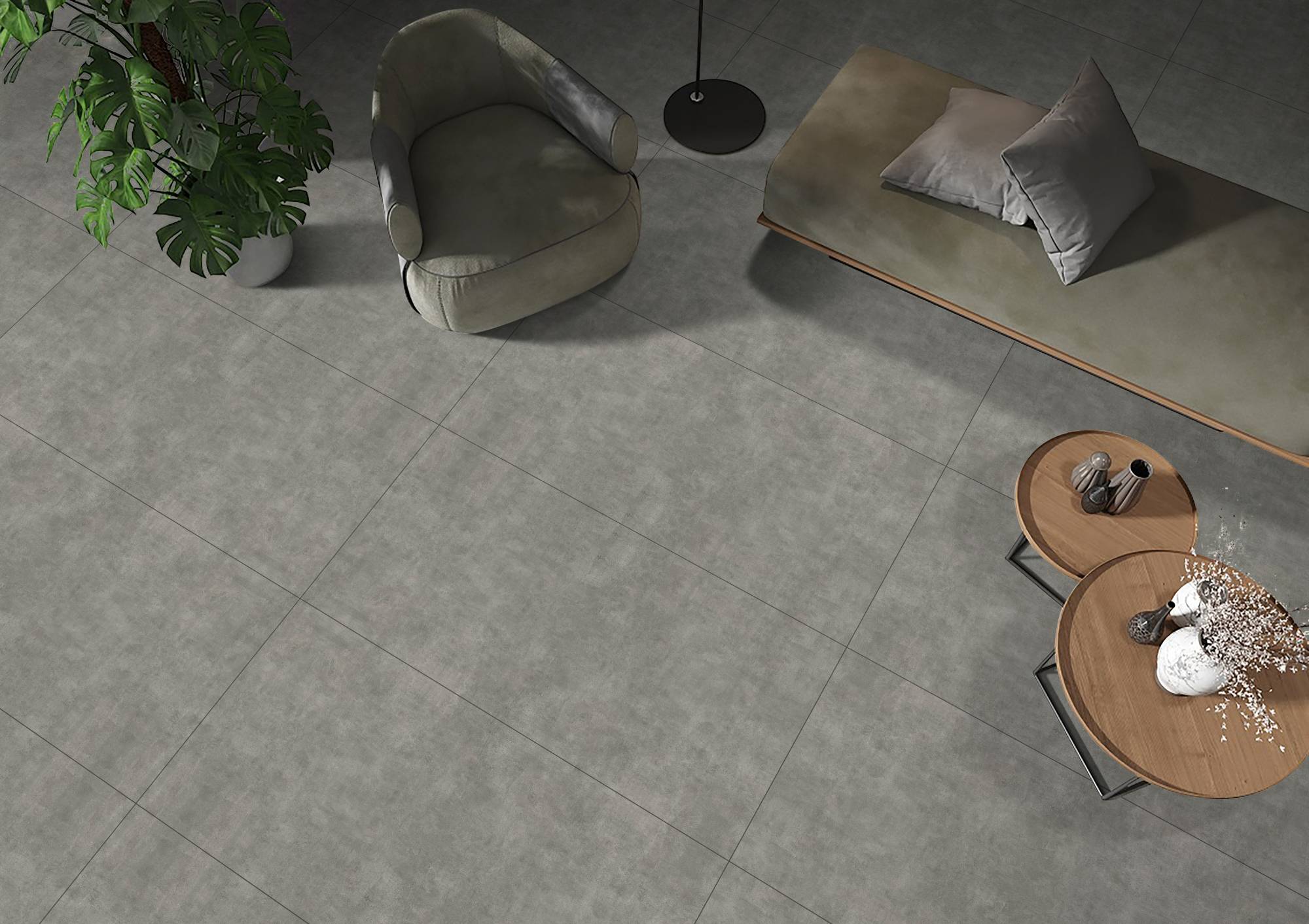 На пол Gress Velvet Moon Matt 60x60 - фото 2