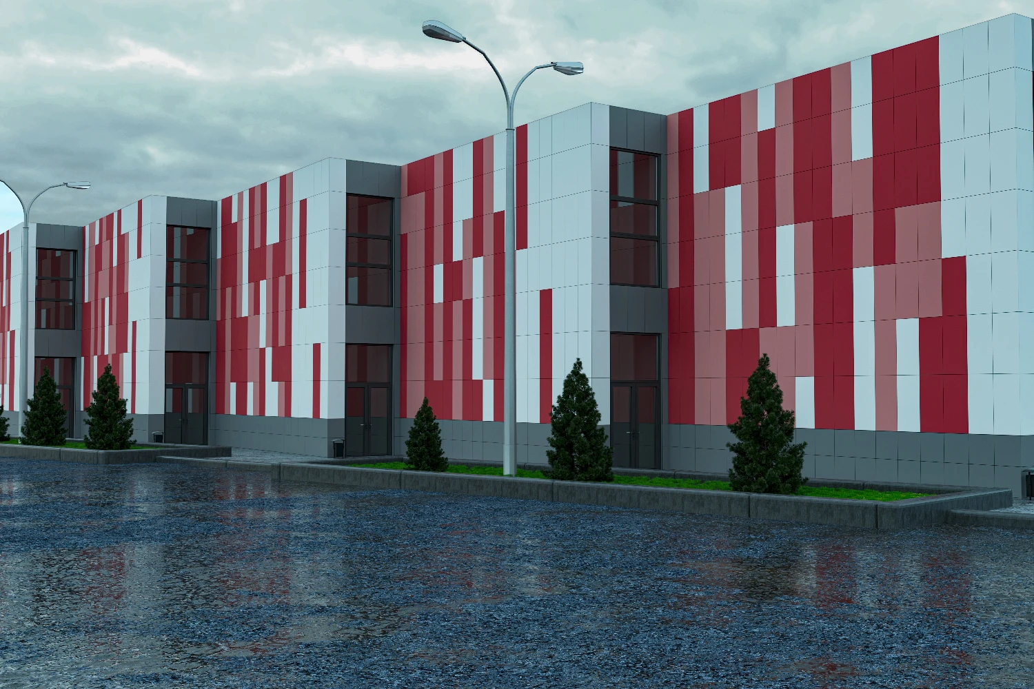 GTF482М На пол Feeria Британский тёмно‑синий матовый ретт. 60x60 - фото 5