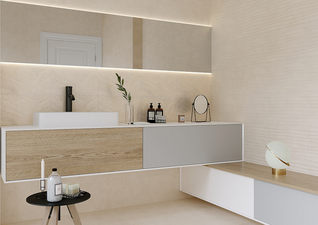 010400000968 На пол Эфа Бежевый 02 40x40 - фото 8