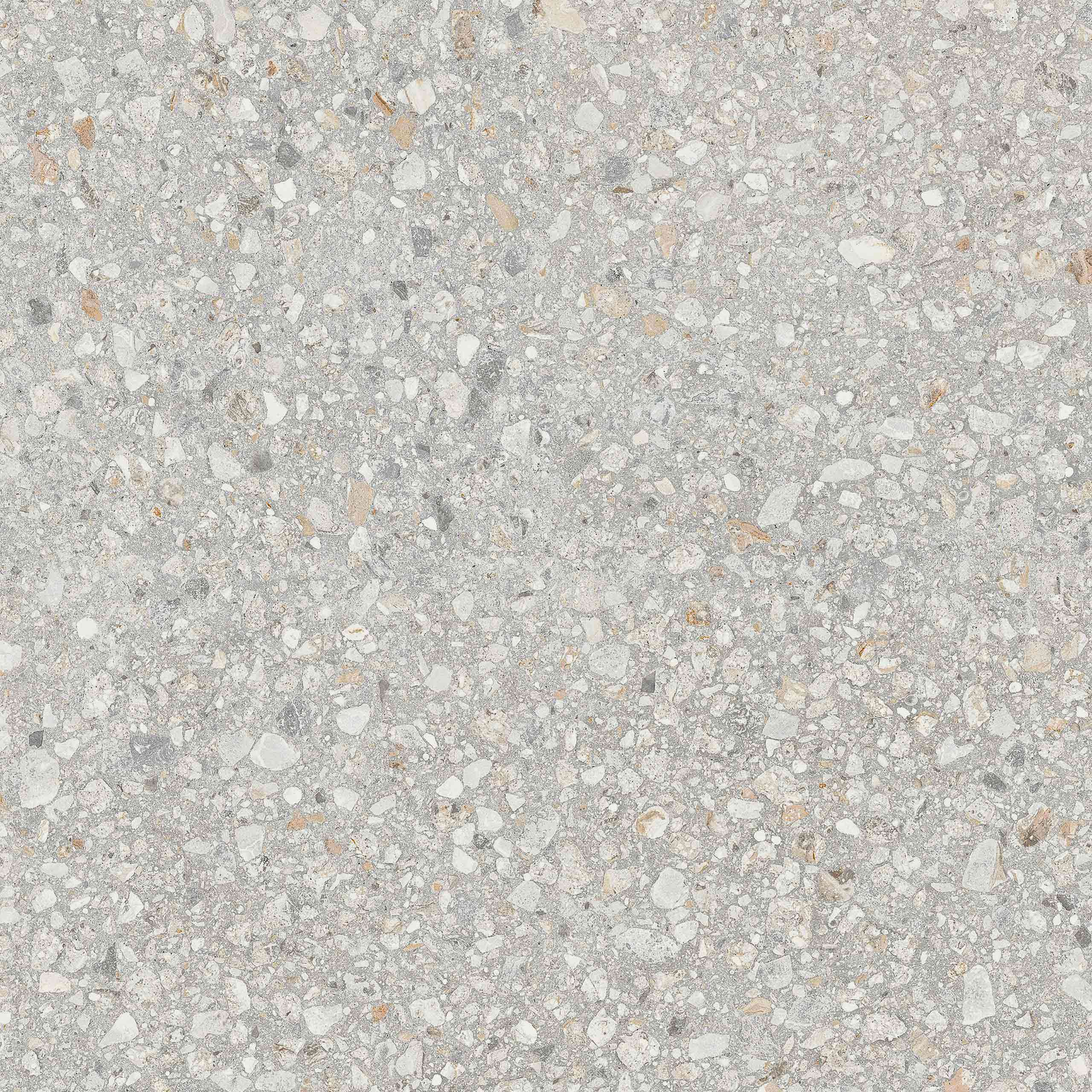 AG21/NS_R9/60x60x9R/GW На пол Aglomerat AG21 Light Grey Неполированный Рект. 60x60x9 - фото 2