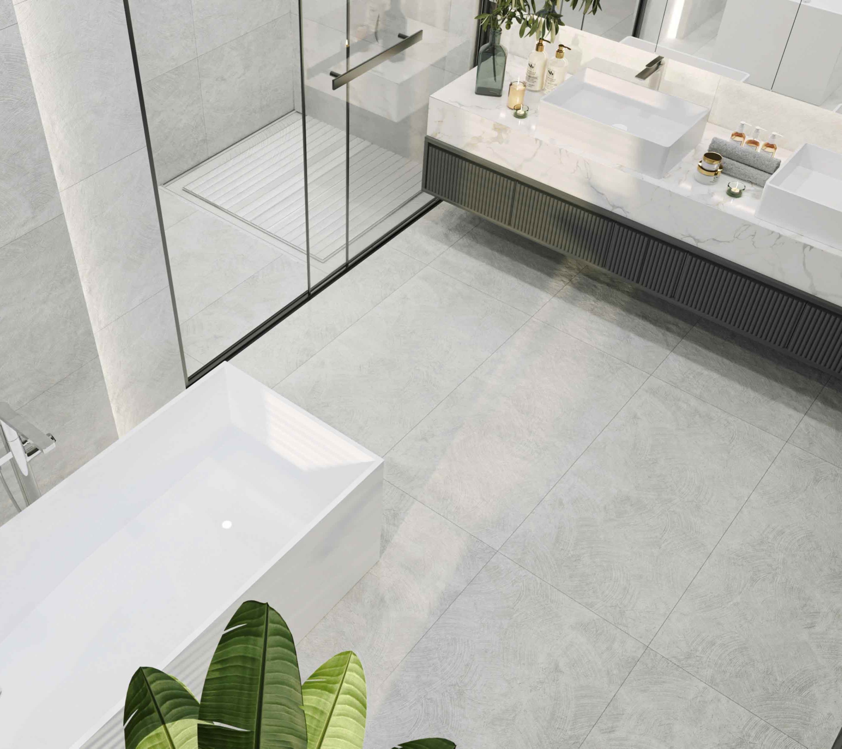 NTT996000M На пол Cemento Zett Bianco Mat 60x60 - фото 35