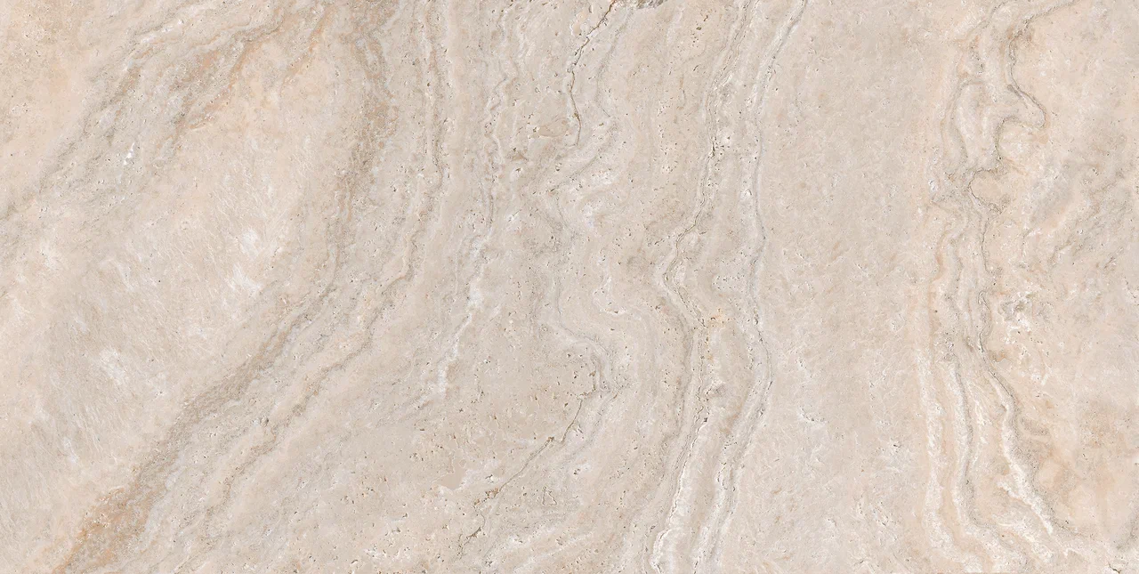На пол Marble Style Travertine Brown PGL 60х120 - фото 2