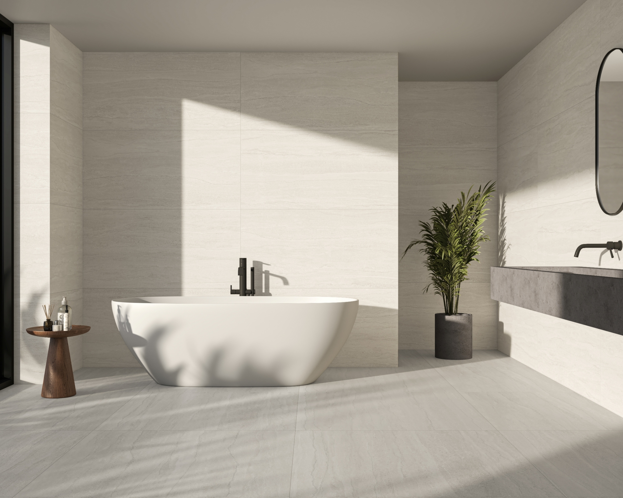 На пол Southwell Cross Pearl MT 100x100 - фото 3