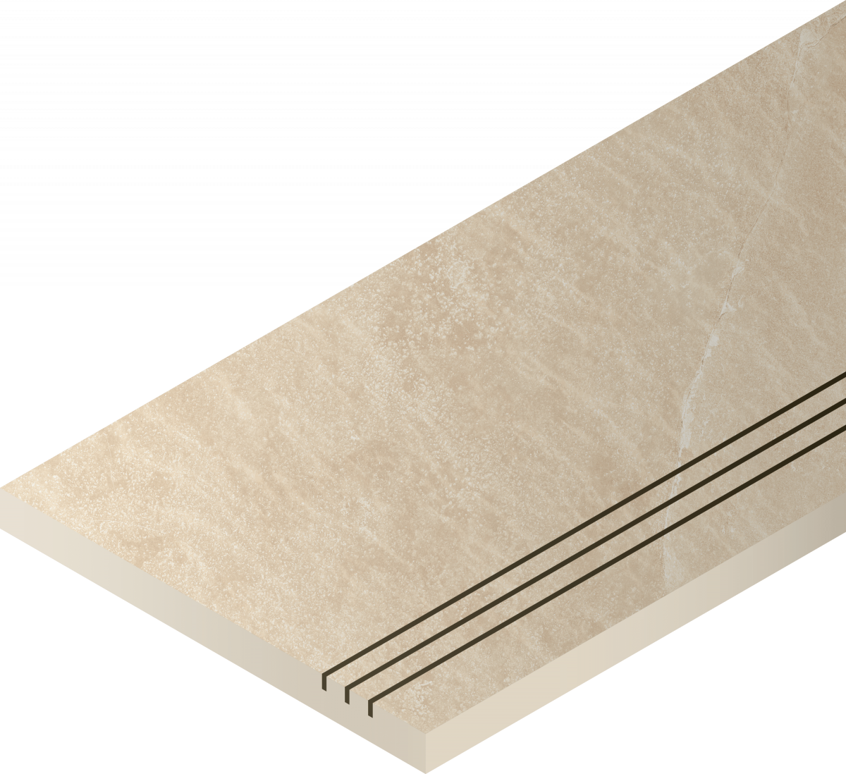 620090000406 Ступень Materia X2 Магнезио Бортик 30х60 Грип Правая