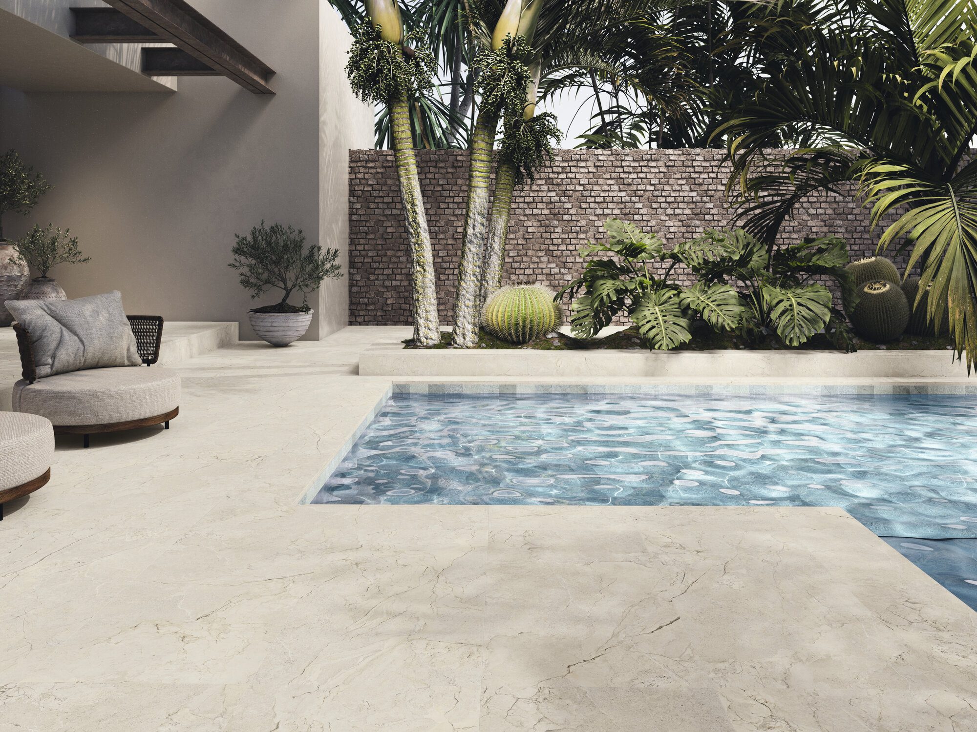 A044973 На пол Alloy Cream Matt Rect 60x120 - фото 10