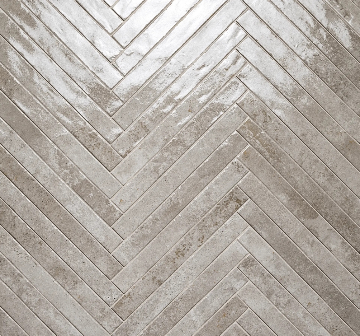 264052 На стену Kist Lux Light Grey Glossy 4.8x45 - фото 3