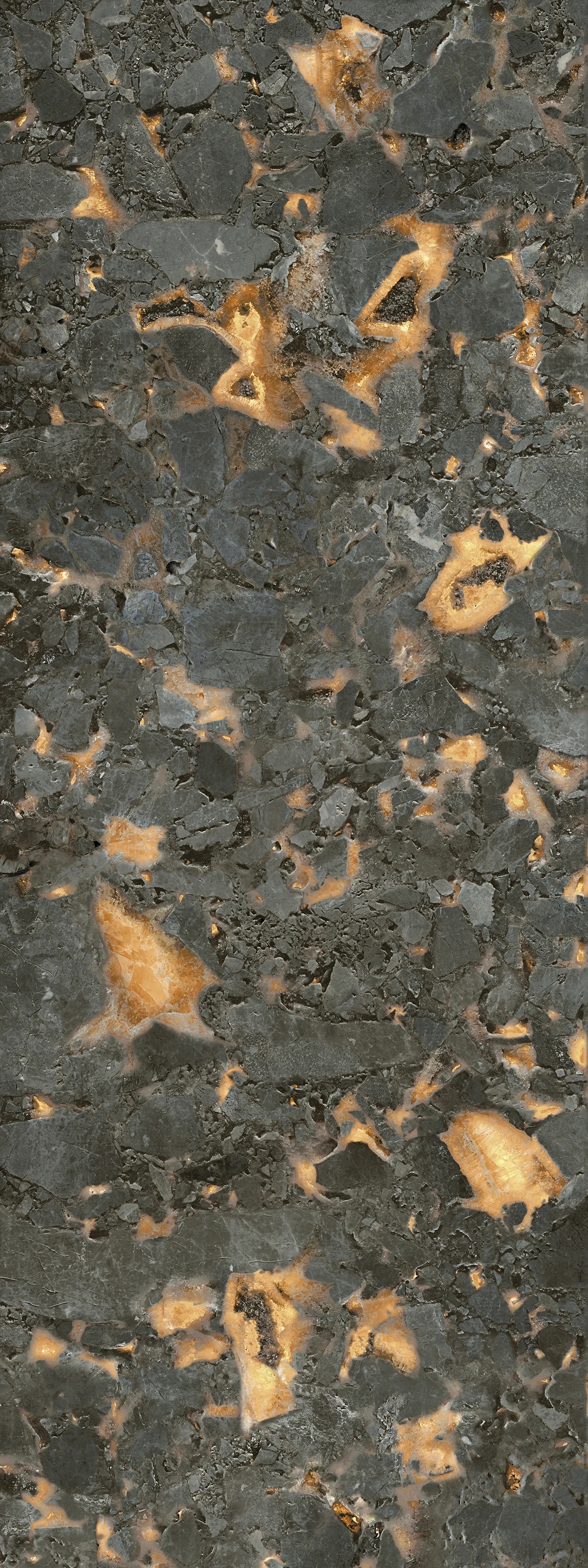 SL1232G0342R6 На стену Лава Чёрный лаппатированный обрезной 119.5x320x0.6