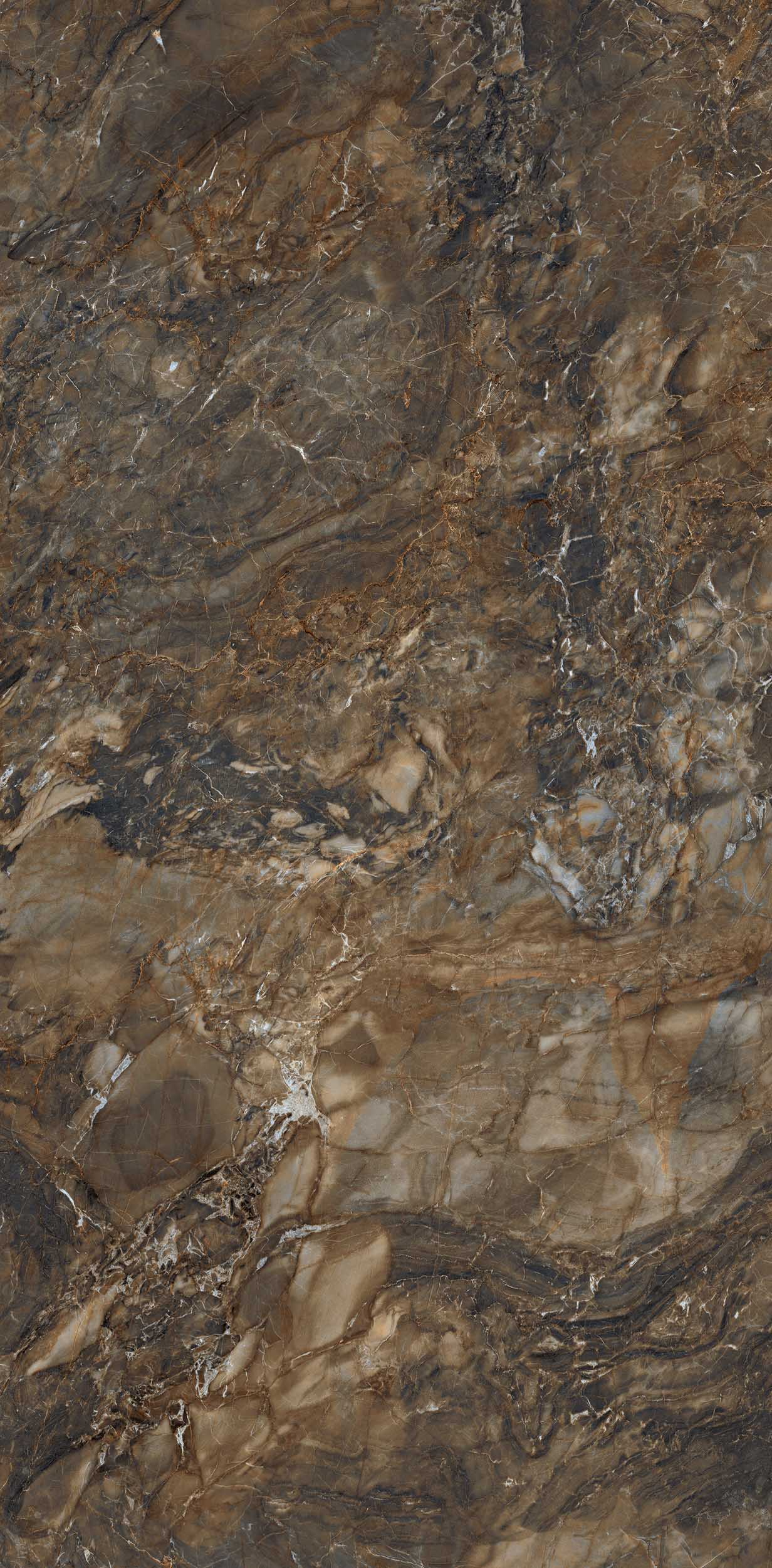 На пол Bernini BR04 Dark Brown Неполированный Рект. 80х160х10 - фото 5