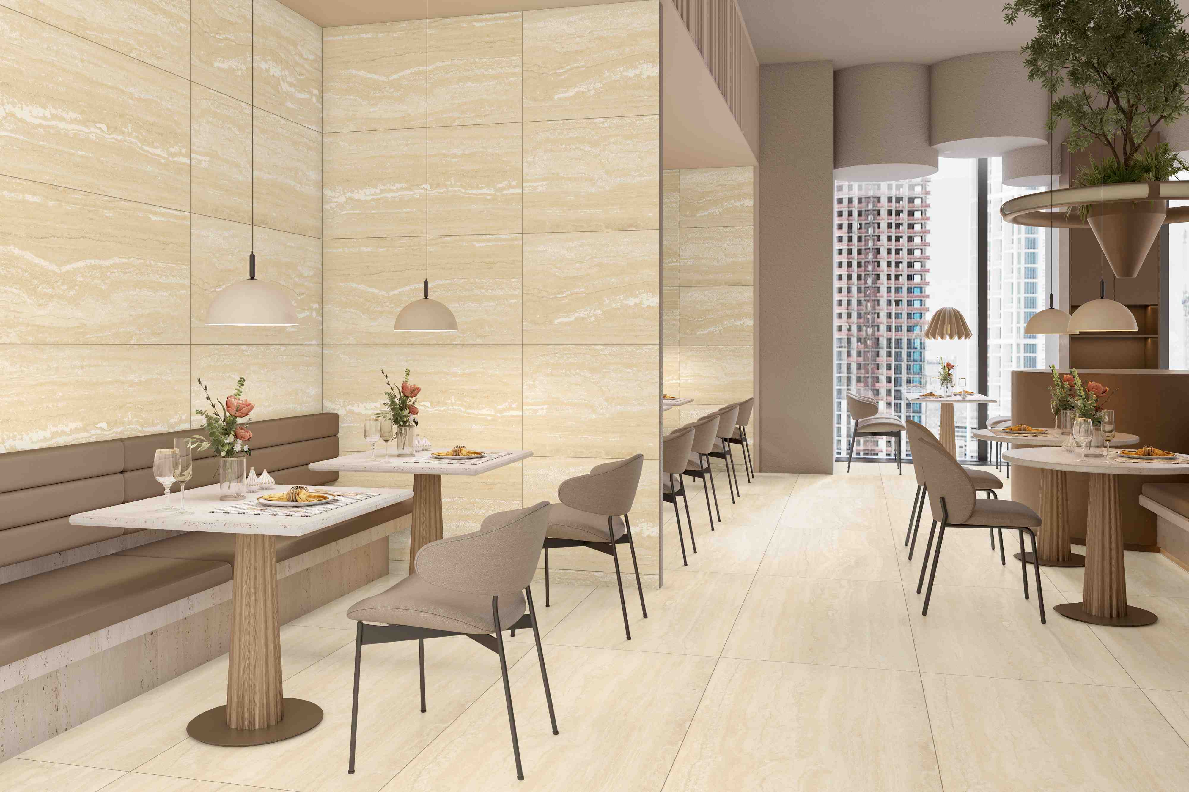 ENSTN7008MT120280  На пол Stone Emperador Dark Matt 1200x2800x6 - фото 35