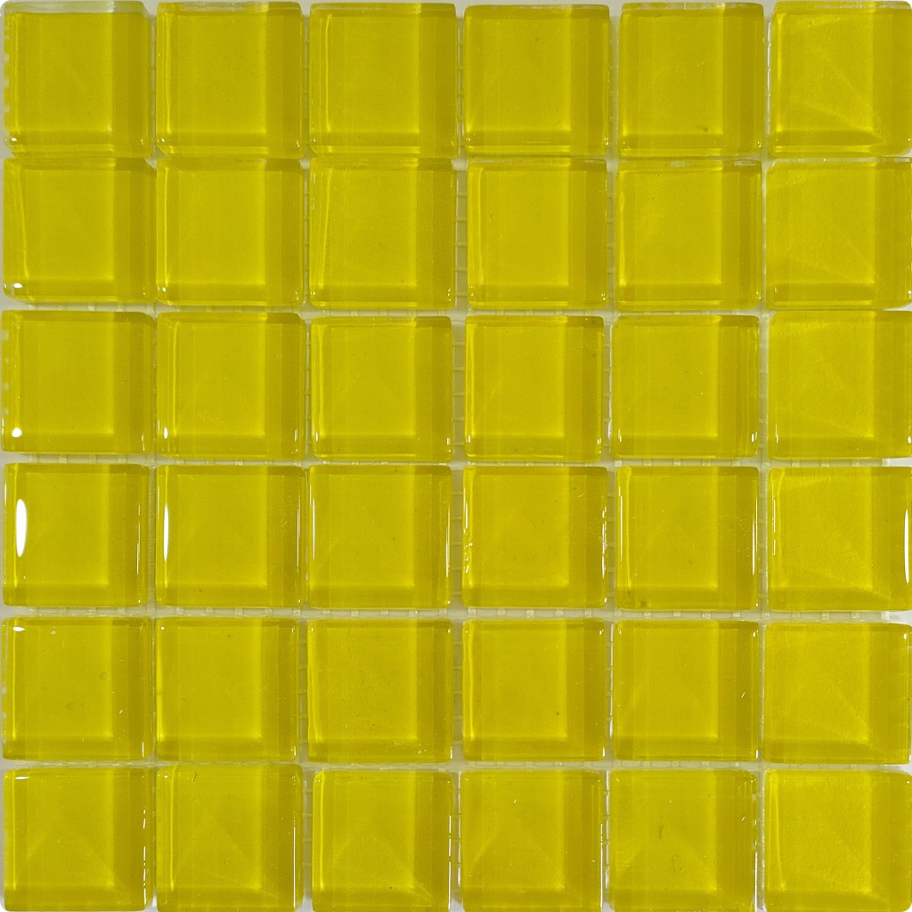 МС 4340 На пол Сокровища России Цитрин моно желтая глянцевая 23х23 300x300