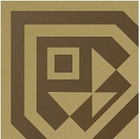 Декоративная вставка Метлахская плитка 100N021A001 ENC 21A 01 (IVO. CAF) 10x10