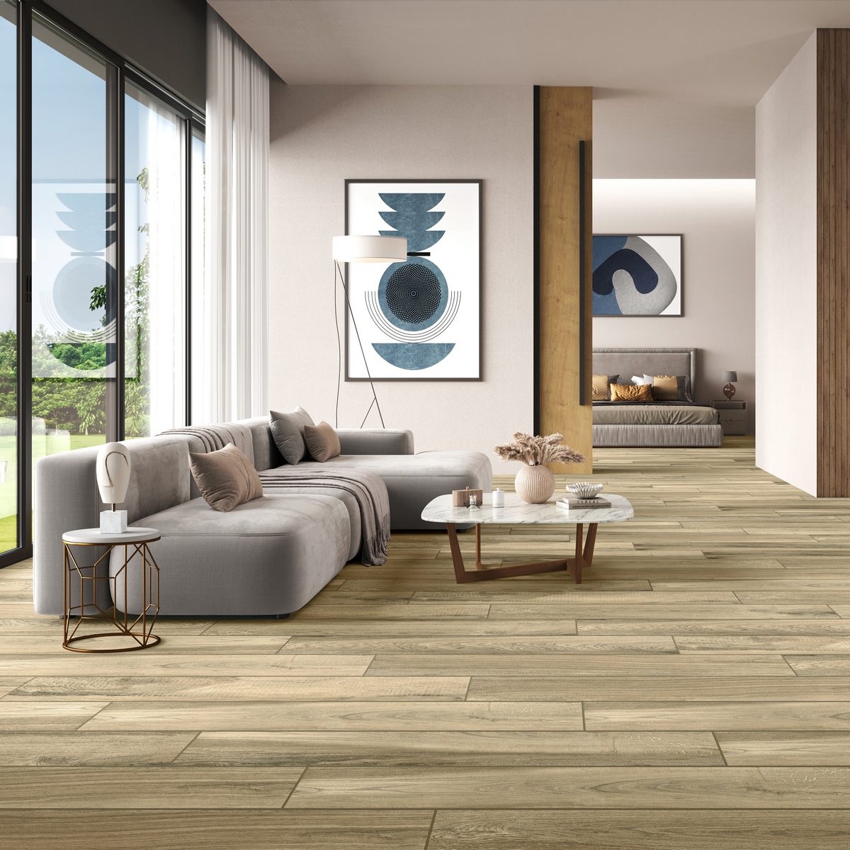 N12055 На пол Wood collection Natural Matt Shape 20x120 - фото 9