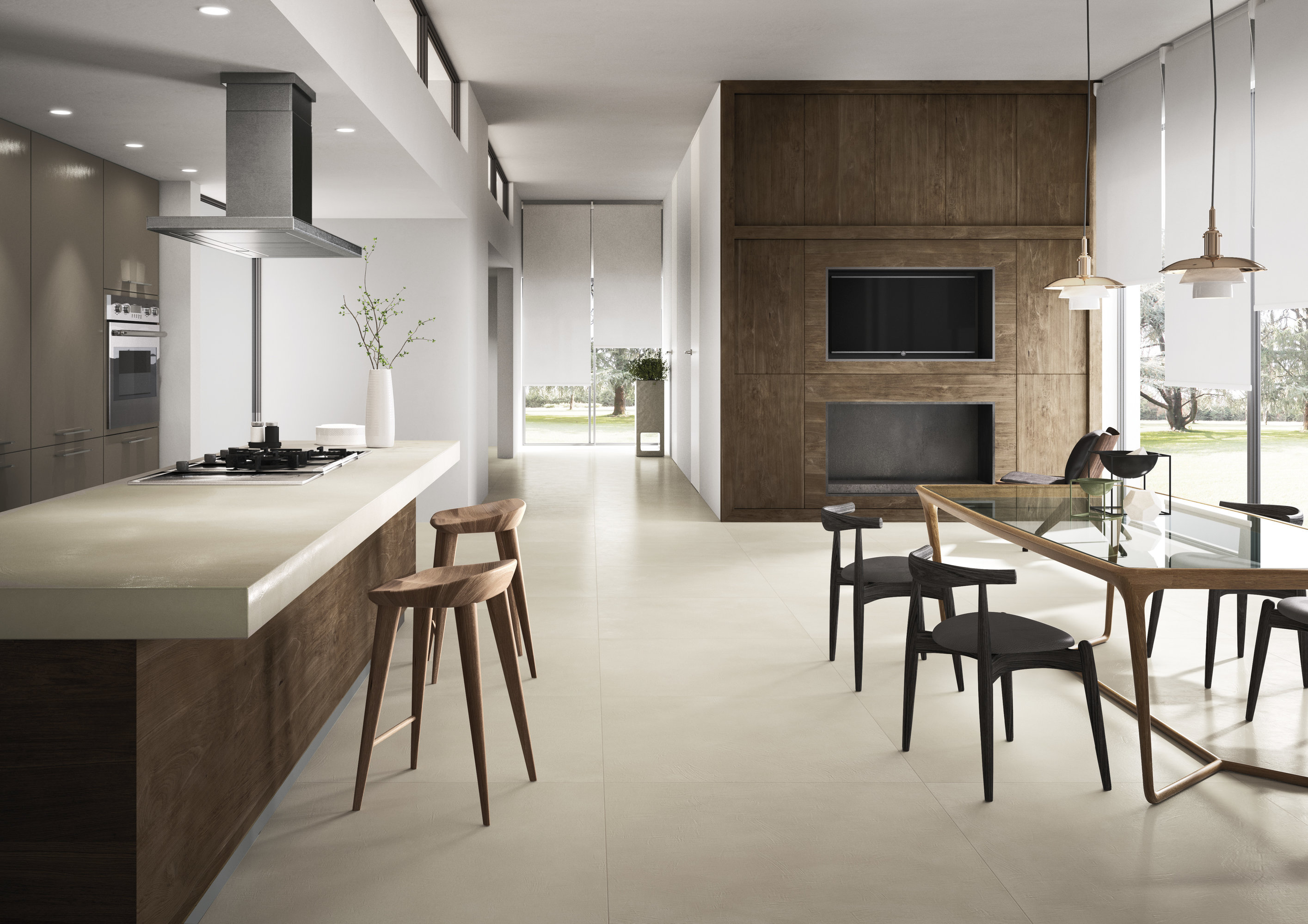 MAS1461030 На пол Hq. Resin Maximum Cinder Resin Semilucidato 300х100 - фото 10