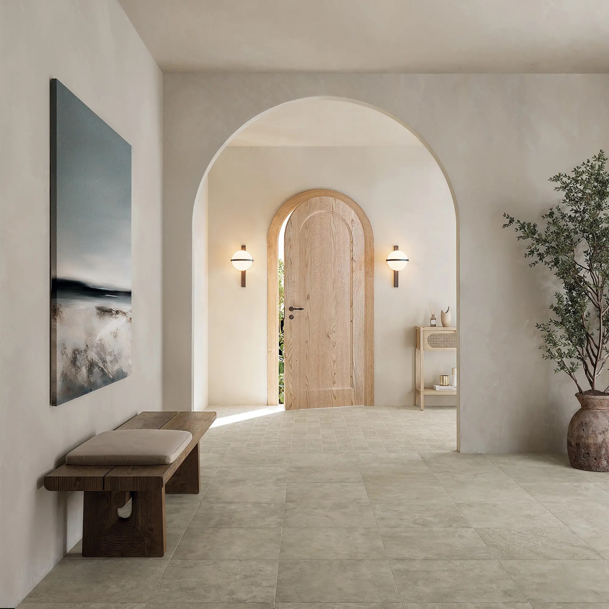 136588 На пол Cross Cut Walnut 4.6x37.5 - фото 17