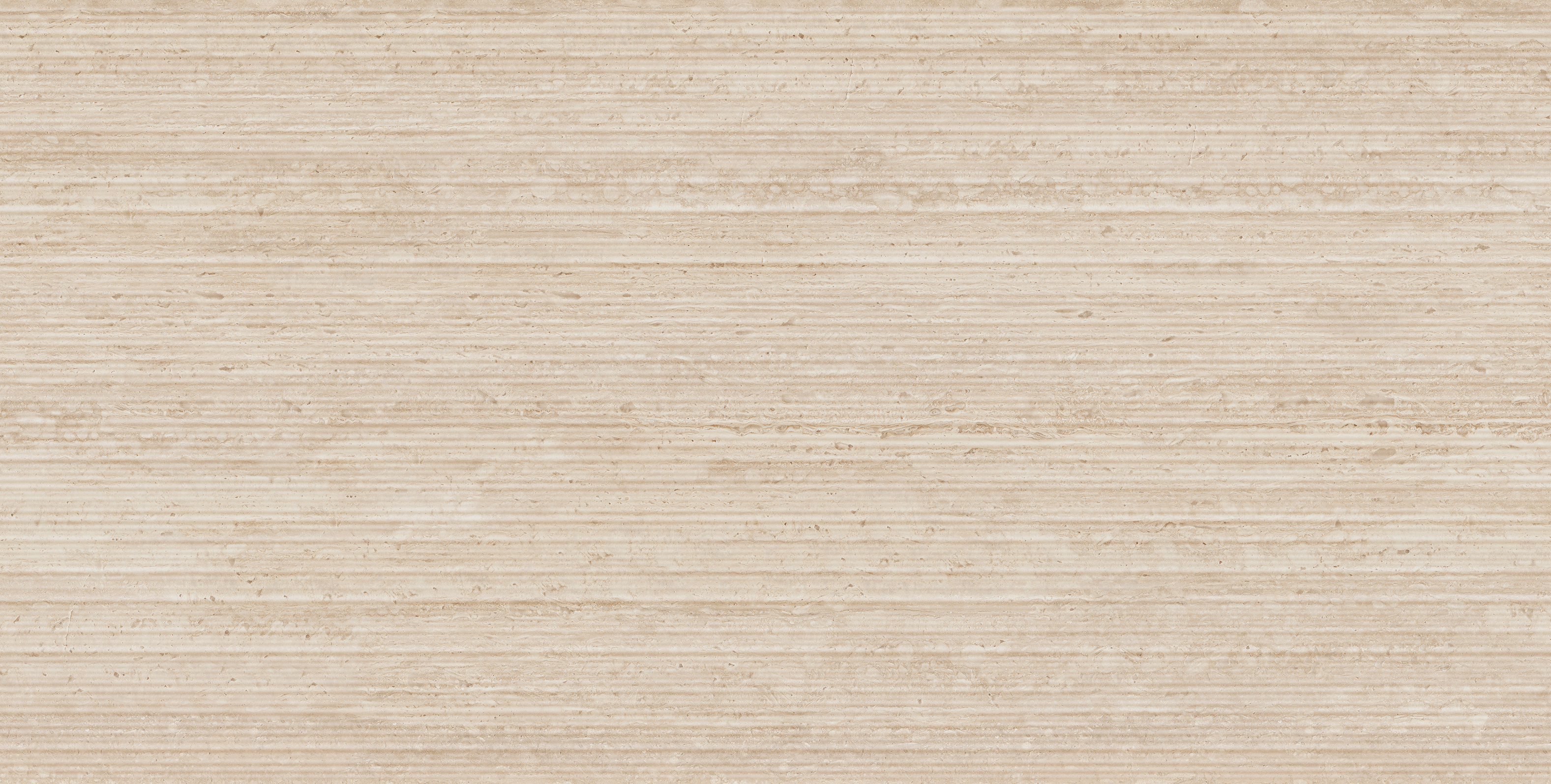 На стену Creamy Dawn Travertine Ribbed Feel 60x120  - фото 11