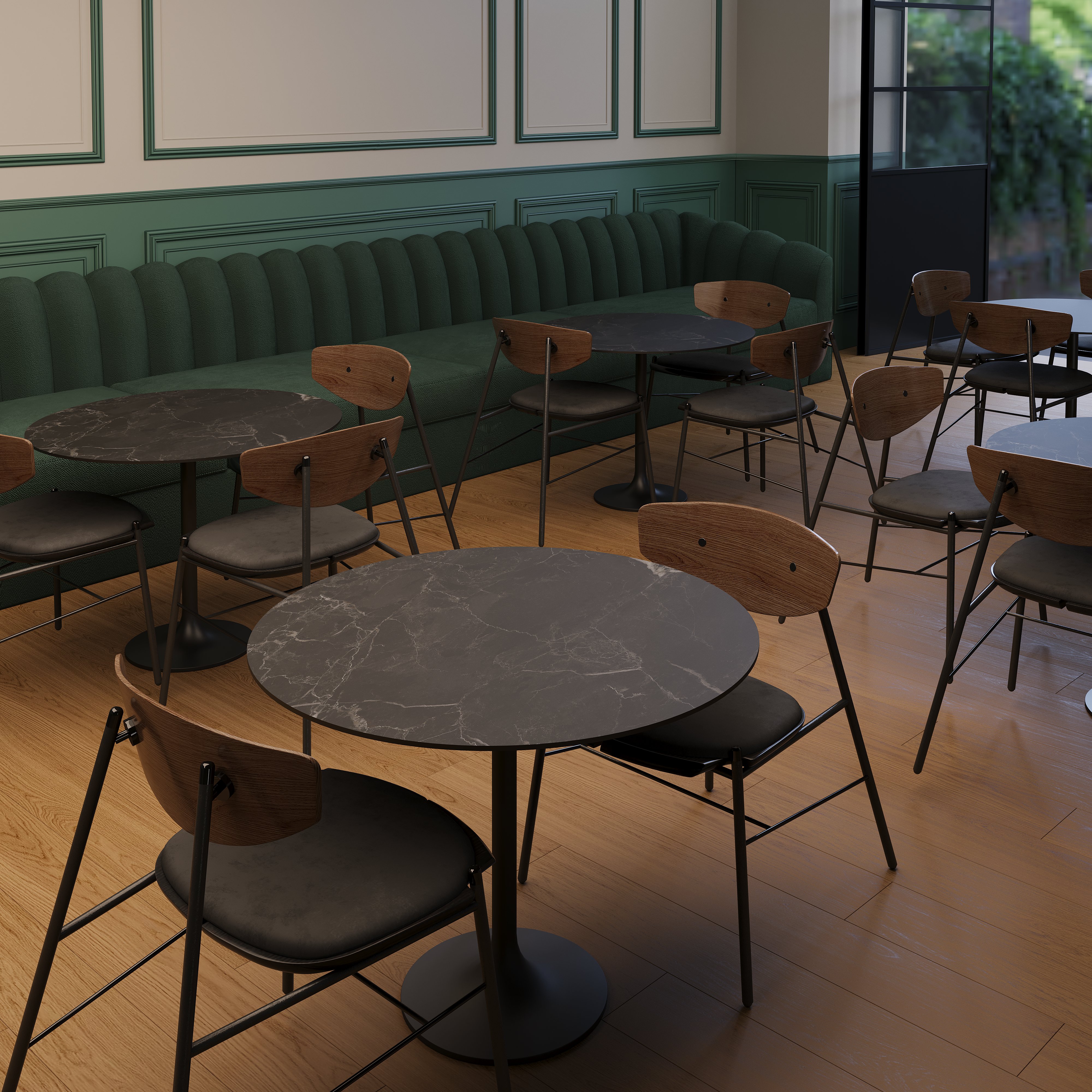 На пол Matt Onega Grey Xylotech 2780х1200х6 - фото 35