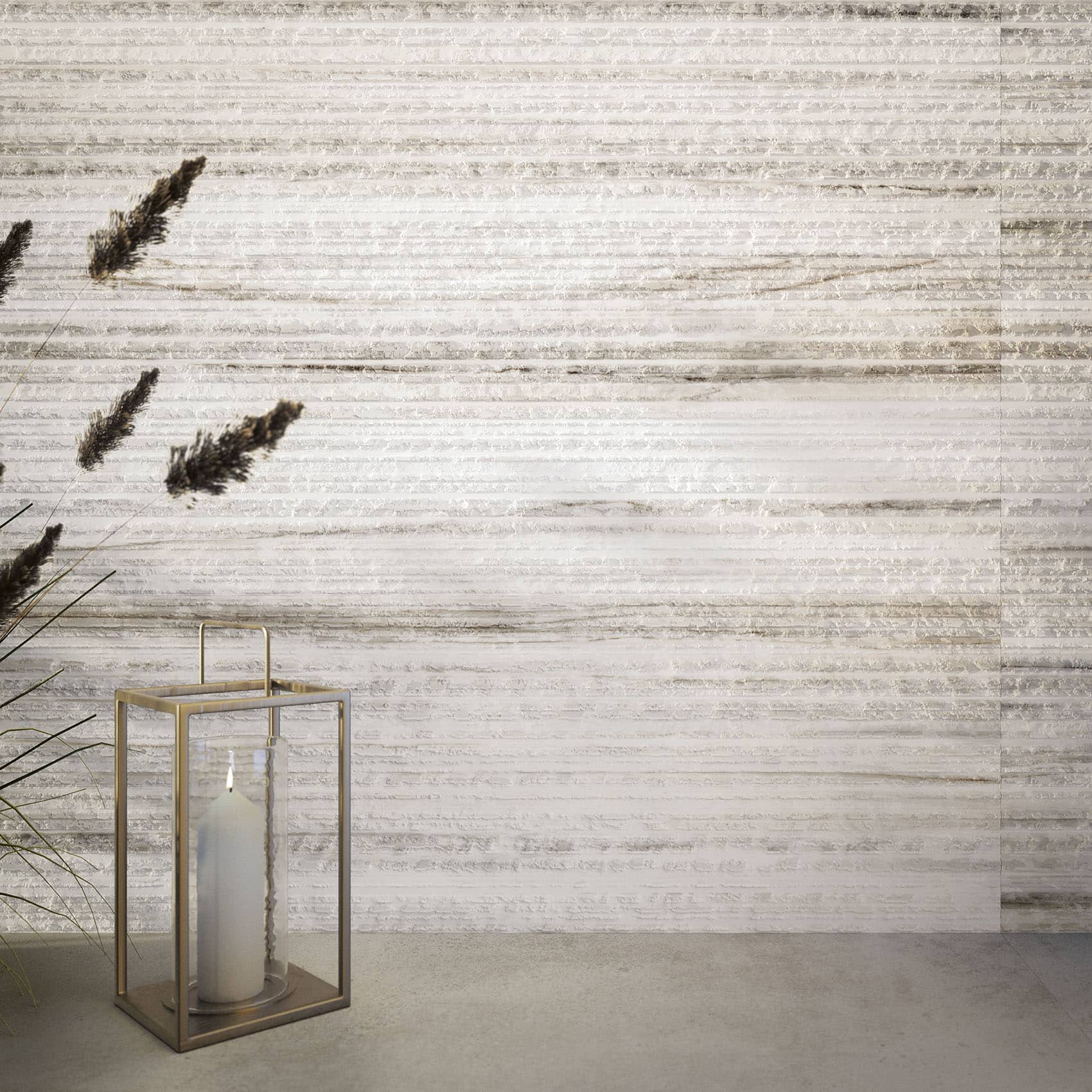 192813 На стену Pave Wall 30.90 Grigio Ribbed 30x90 - фото 11