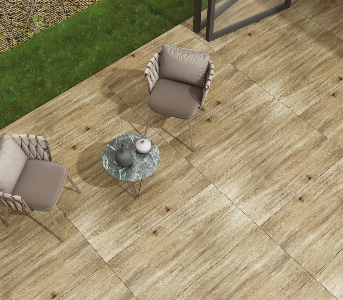 На пол Outdoor Core Graphite 60x60 - фото 3