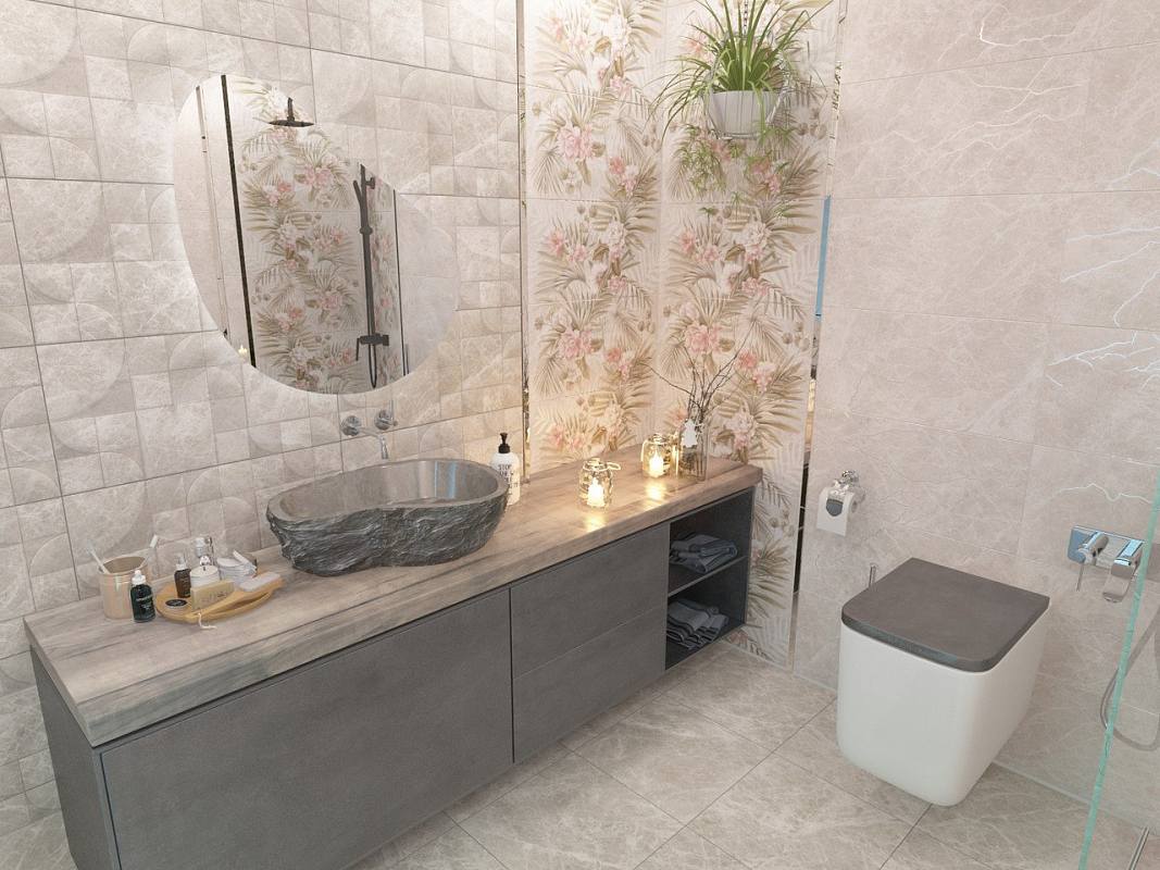 Декор Livorno Beige Mosaic 30х30 - фото 3