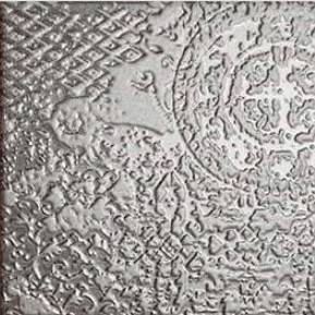 Декор Metal Tiles Decor Silver 20x20 - фото 7