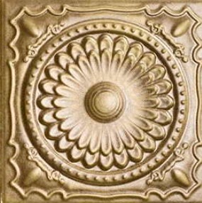 Декор Metal Tiles Relief Bronze 20x20 - фото 2