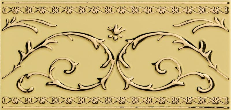 Бордюр Grand Elegance Gold B Narcis B 02 Su Crema