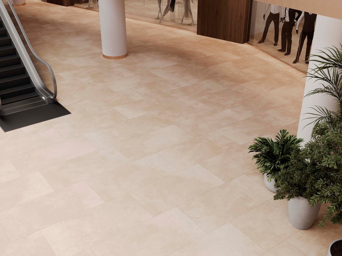 Set/Steptrade/MM01_NS/33x120/Riser/MM01_NS/14,5x120 Ступень Magmas Комплект MM01 Beige (Ступень 33x120 неполированный прямоугольный бортик без насечек + Подступенок 14.5x120) - фото 8