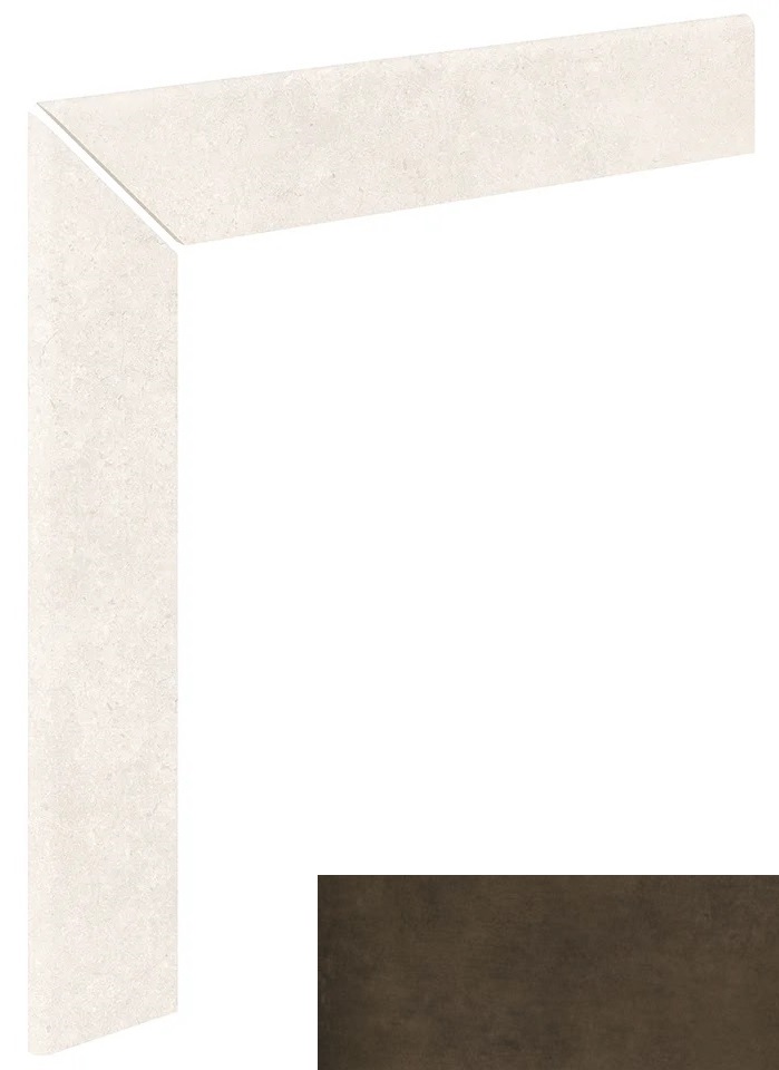 Плинтус Cosmos Zanquin Ingletado Recto Copper R9 596х596х11