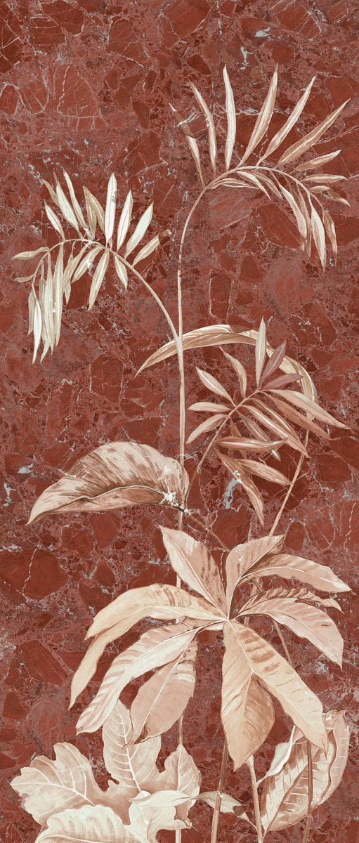 145015 Декор Mind Lya Red Molato Rect 120x278 - фото 2