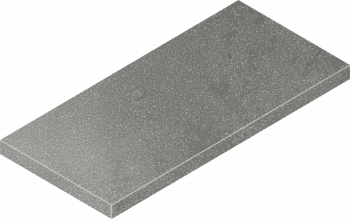 620070000824 Ступень Materia Карбонио 60 Угловая Левая Патинированная