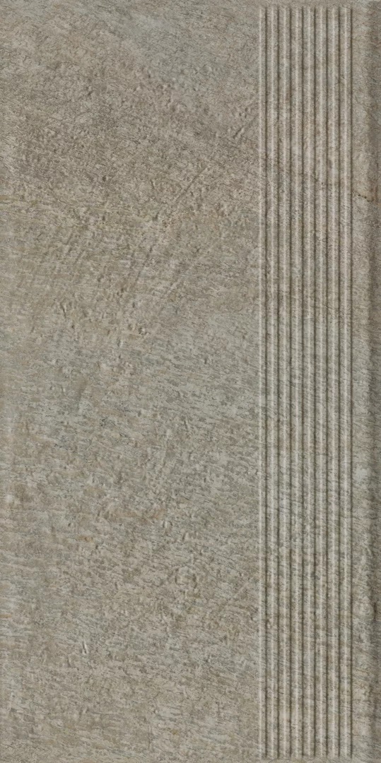 Ступень Eremite Taupe Stopnica Prosta Struktura Mat 30x60 - фото 3