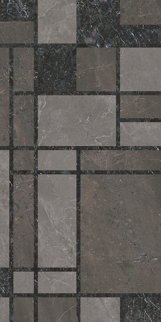 KMD3STA130BR Декор Марсель Микс тёмный глянцевый обрезной 60x119.5x0.9 - фото 4