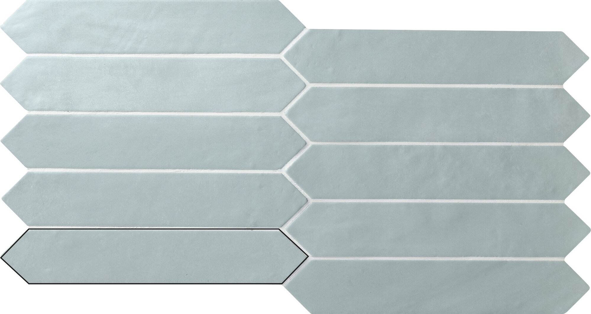 A035595 На стену Switch Off Blue Matt 4.3x24.3 - фото 2