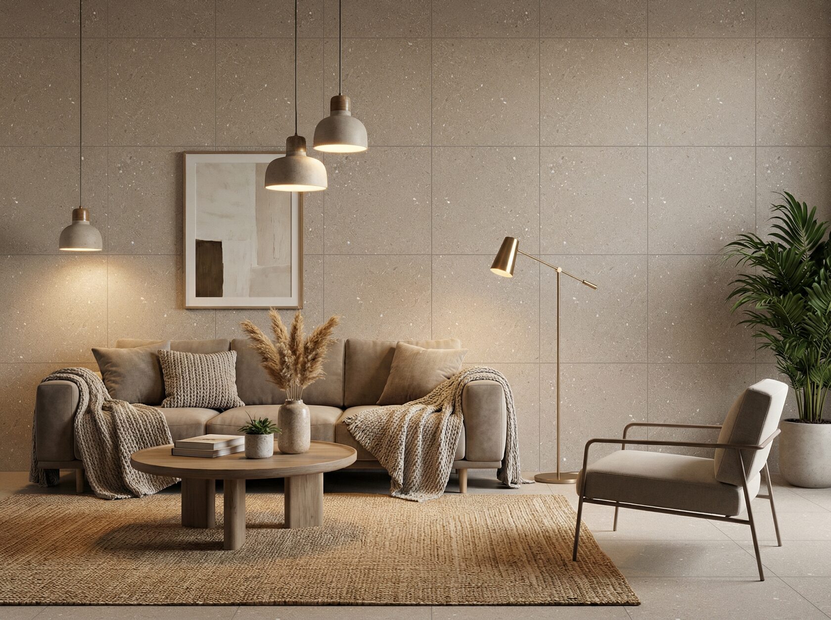 ZA-B60329 На пол Ручей Матовый 600x600x9 - фото 5