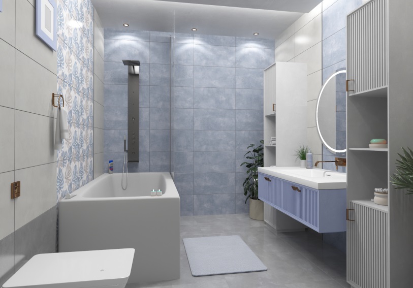 Декор Roma Decor Perla 31.5x63 - фото 14