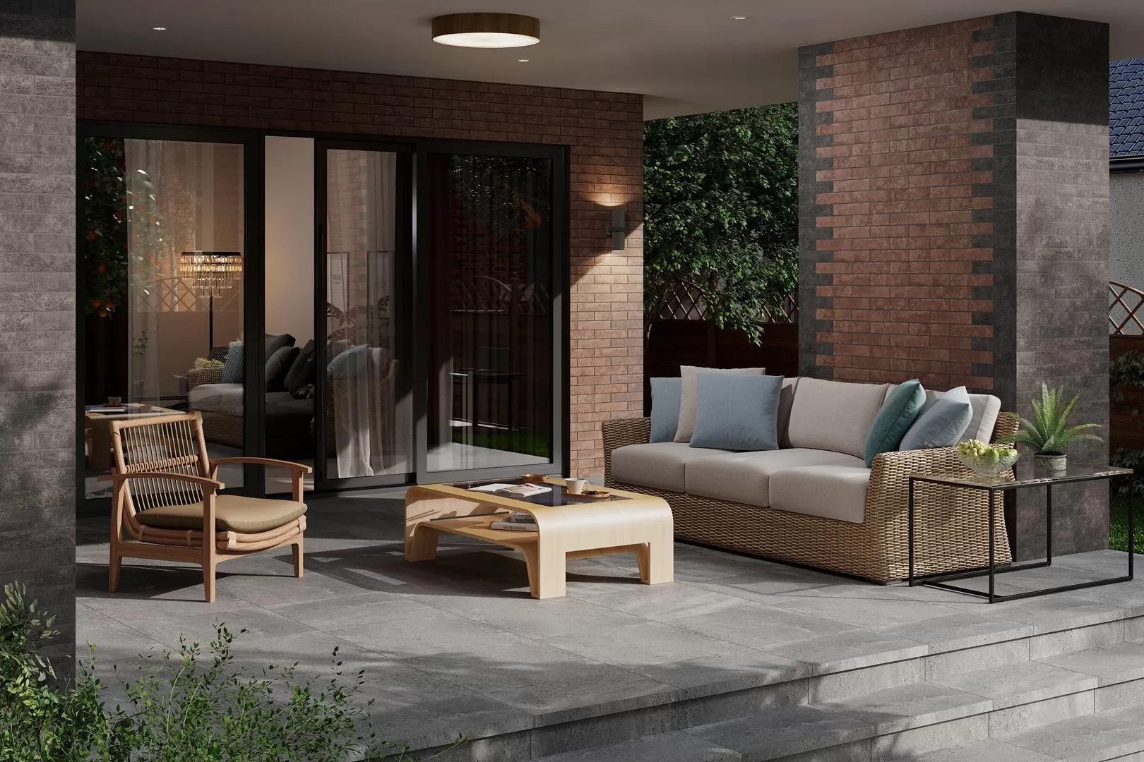 26310 На стену Марракеш Коричневый светлый матовый - фото 9