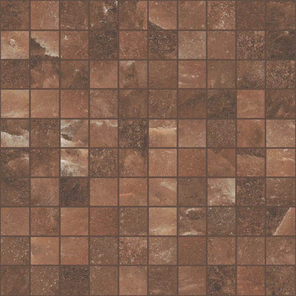 766738 Декор Rock Salt Hawaiian Red Luc Mosaico 3x3 30x30