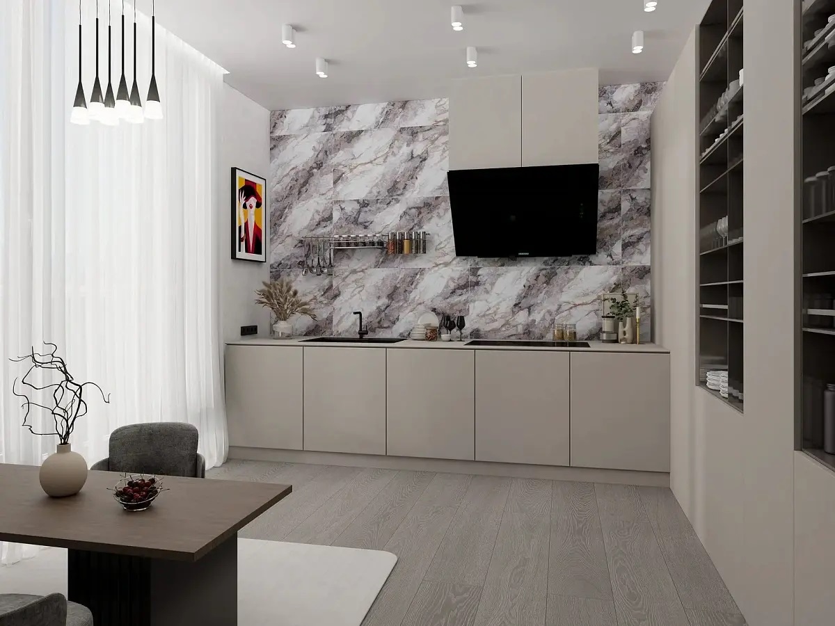 ZA-L60307 На пол Lande 307 MR 600x600x9 - фото 10