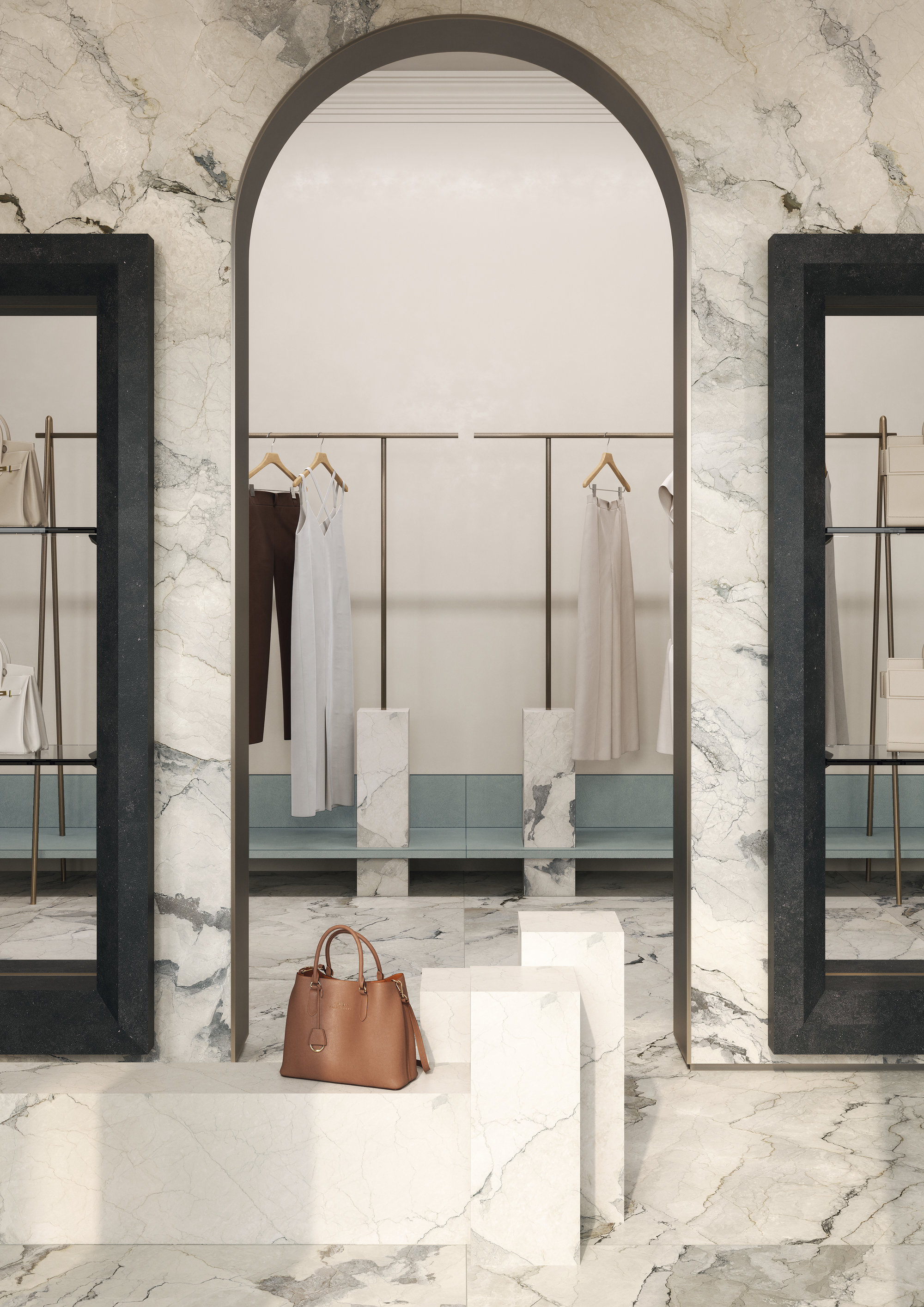 MMF33861530 На пол Maximum Marmi Opal White Feel 300х150 - фото 39