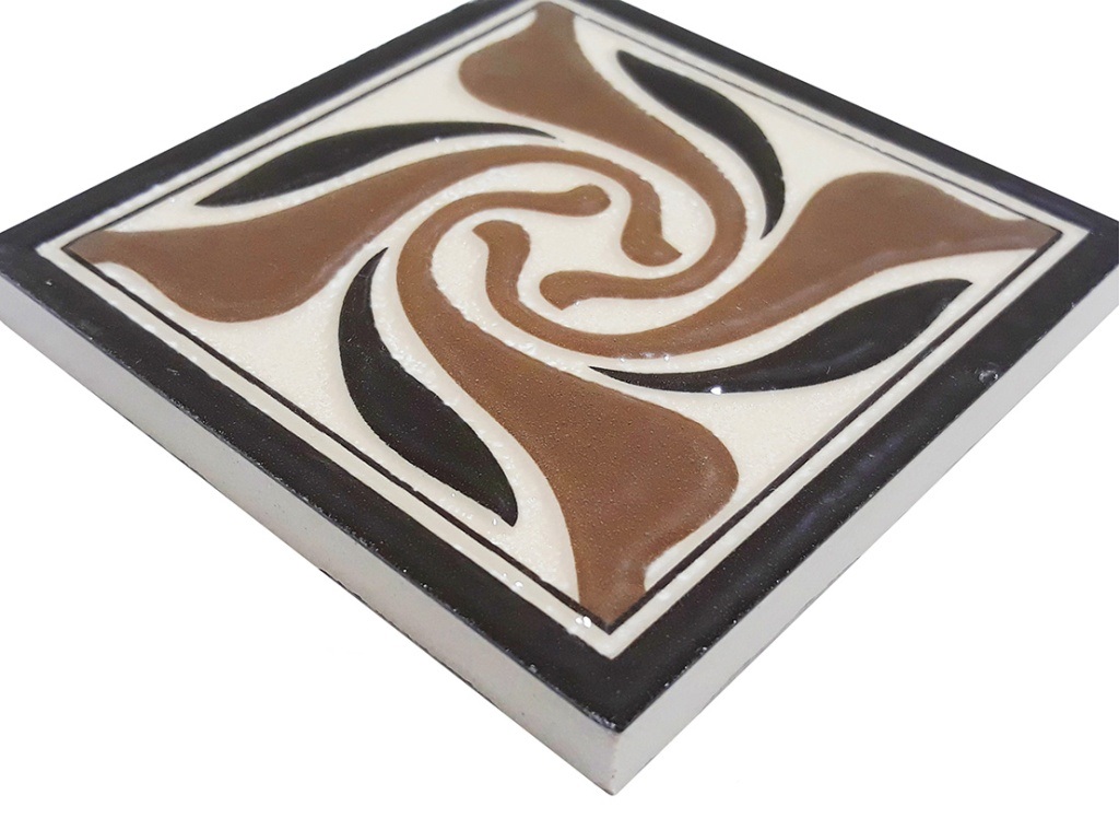 ВК 207 Декоративная вставка Керамические вставки Мираж 8х8 - фото 2