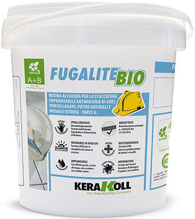  Fugalite Bio Эпоксидная затирка FUGALITE BIO №02 Grigio - фото 2