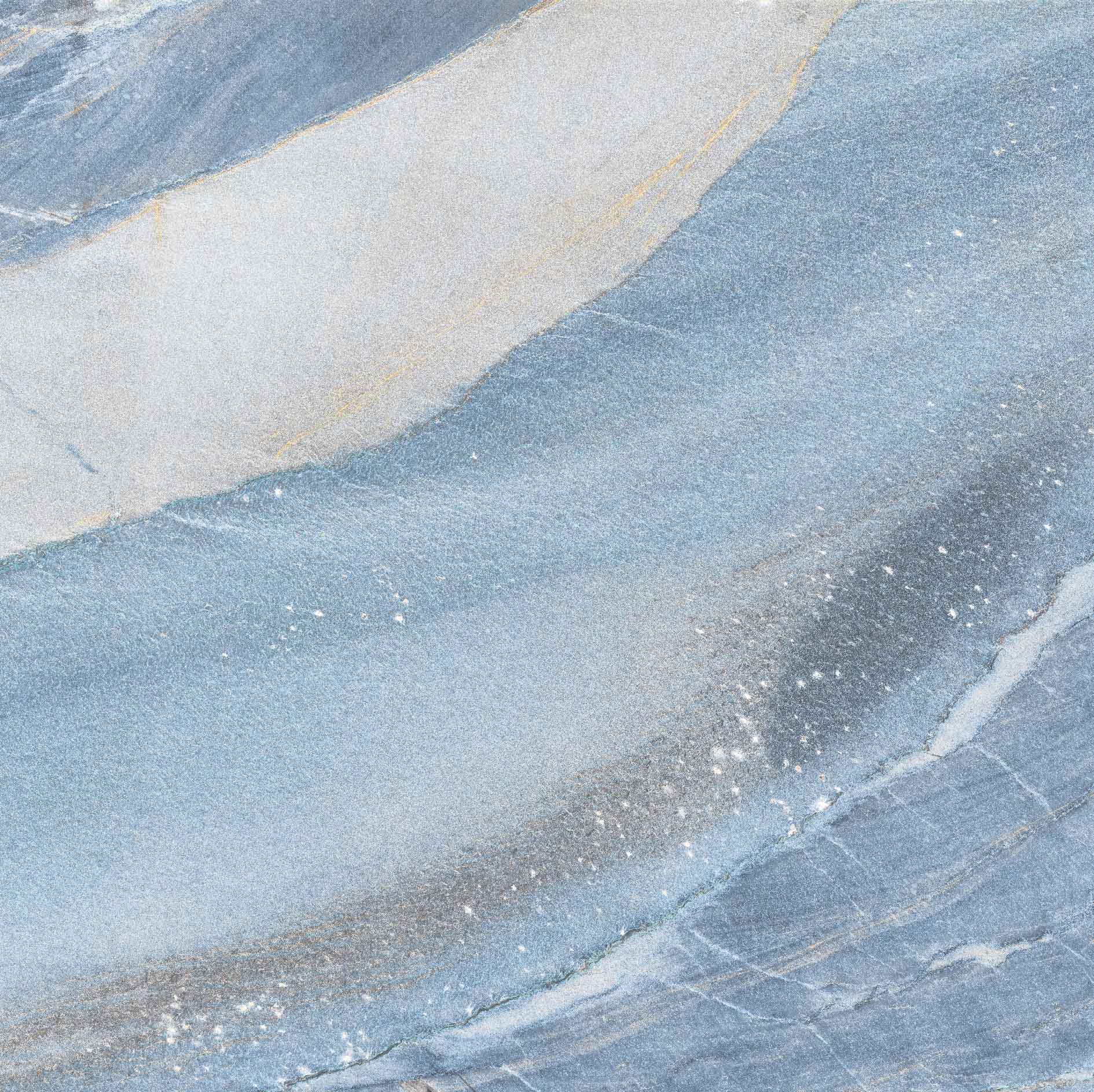 AZ 603 На пол Дизайнерский Azul Macaube синий камень 600x600