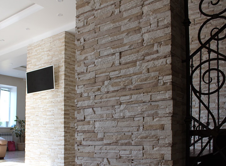 На стену Скала Белая Угол 85х185x92 - фото 12