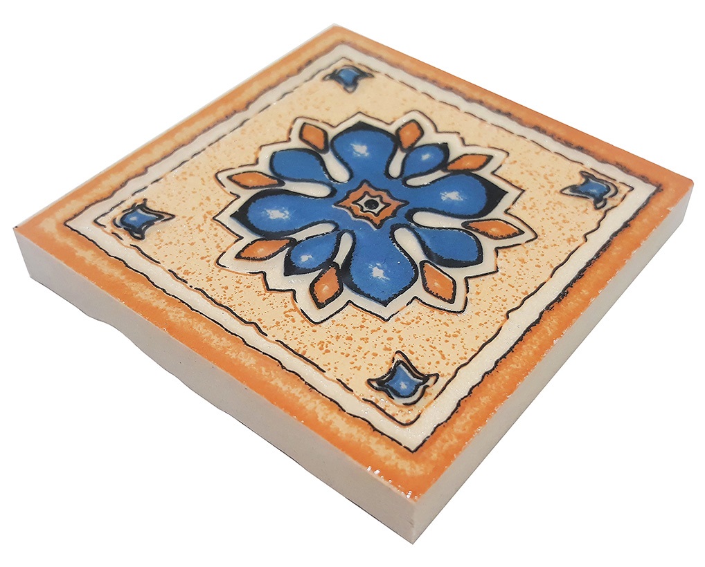 ВК 06 Декоративная вставка Керамические вставки Котто 6х6 - фото 2