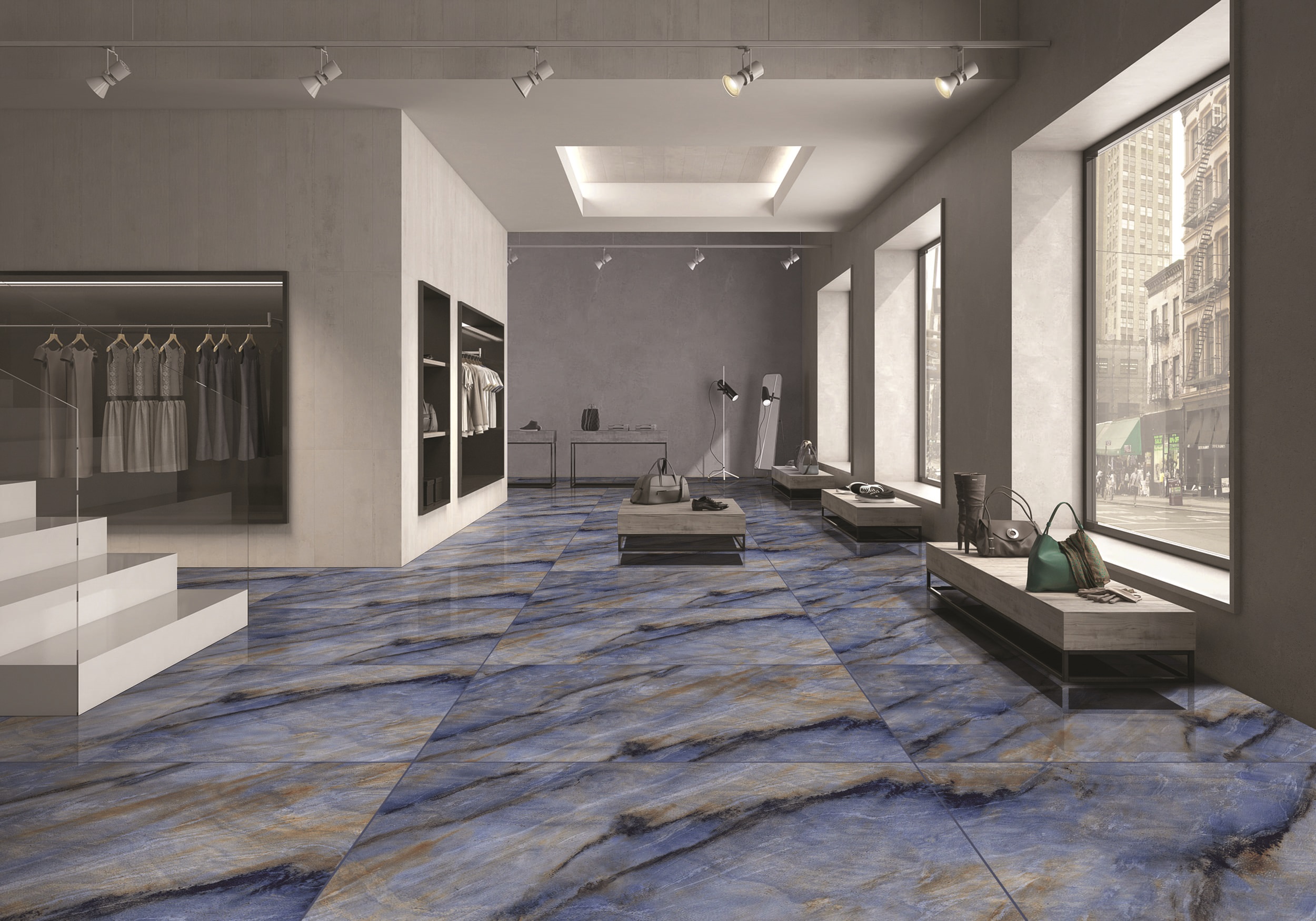 Royal Tile Blend Blue