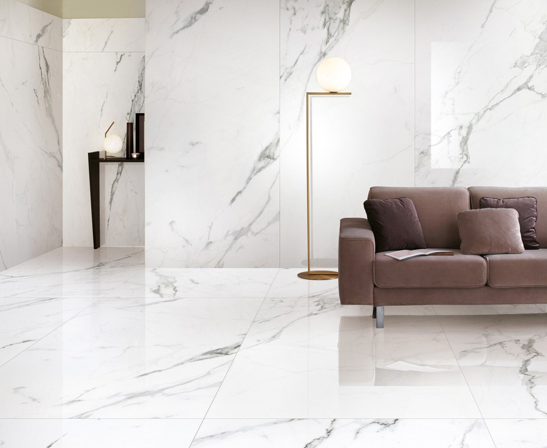 NTT9121P  На пол Bright And Shiny Calacatta Light Grey 60x120 - фото 34