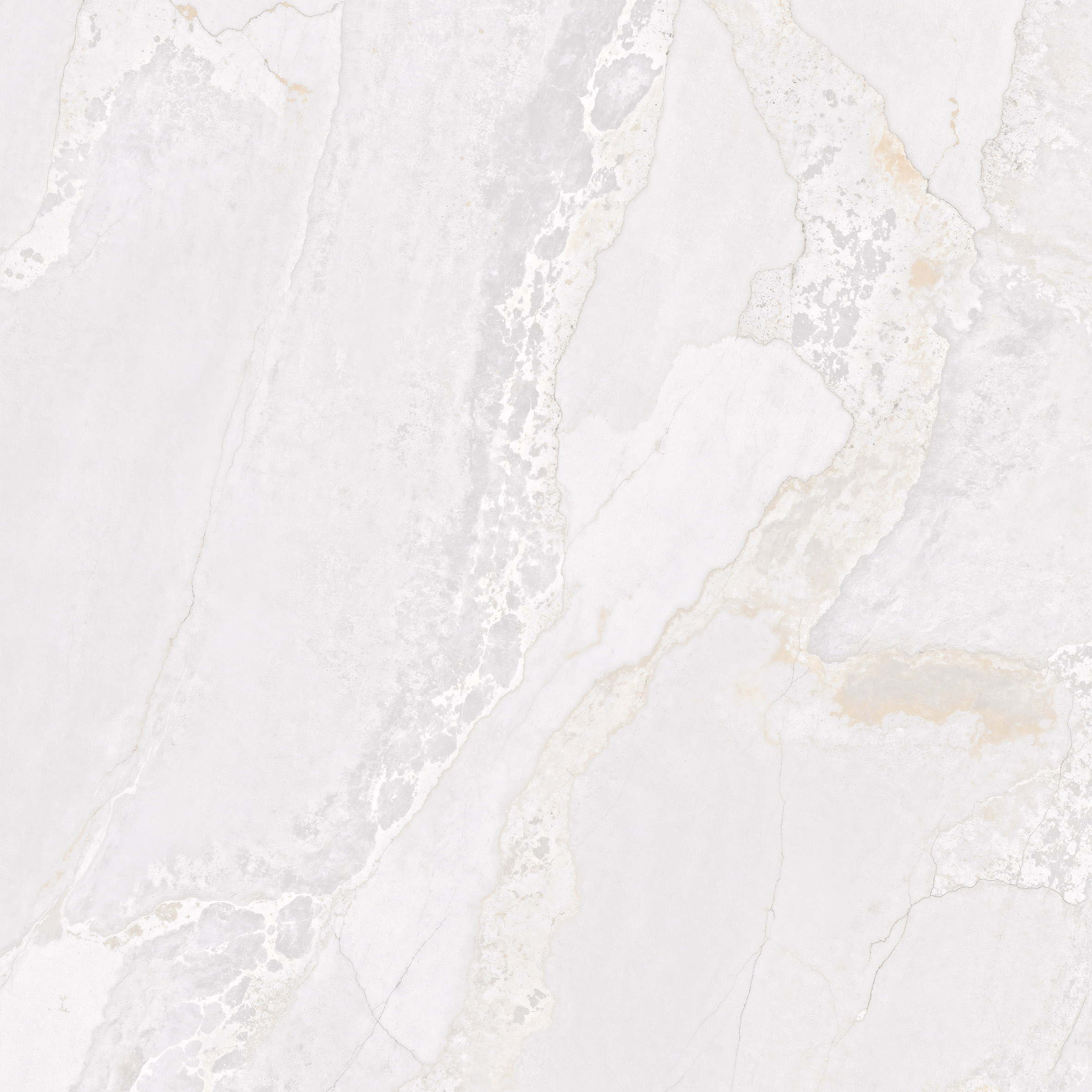 На пол Planet White Metal Soft 120x120 - фото 13